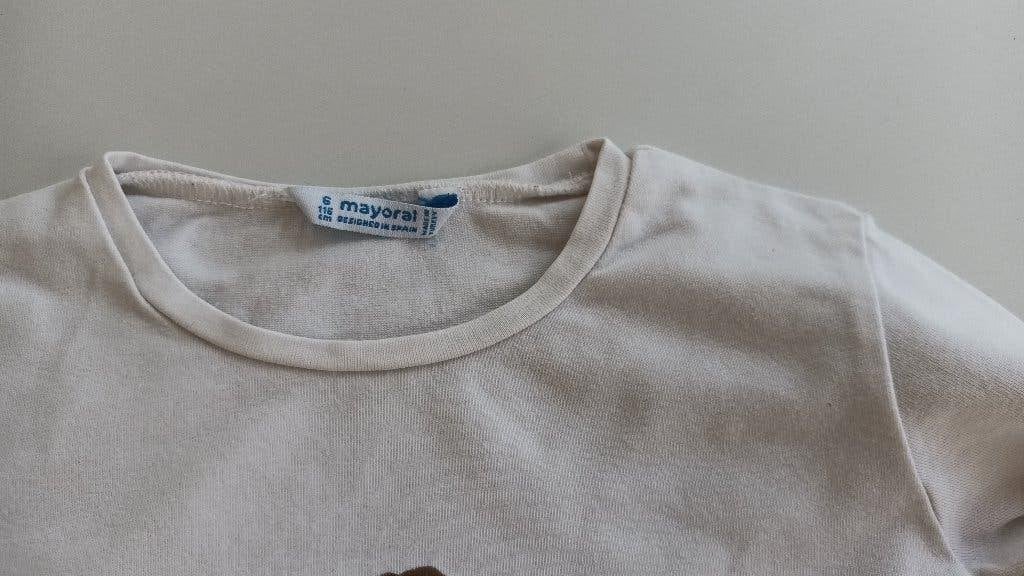 T-shirt à manches longues - Taille 116, Enlèvement ou Envoi, Chemise ou À manches longues, MAYORAL, Utilisé