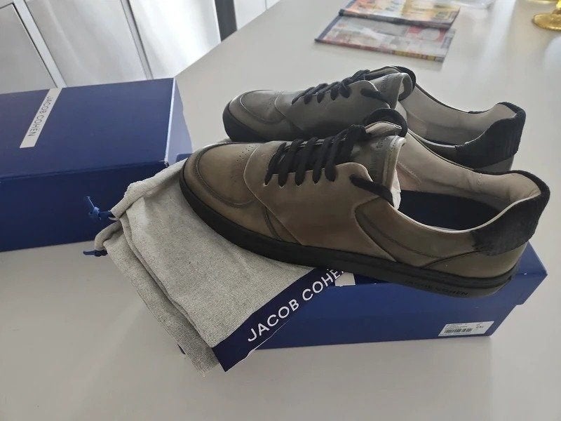Jacob Cohen sneakers donkergroen, maat 44, nieuw met doos, Overige kleuren, Nieuw, Ophalen of Verzenden, Jacob Cohen
