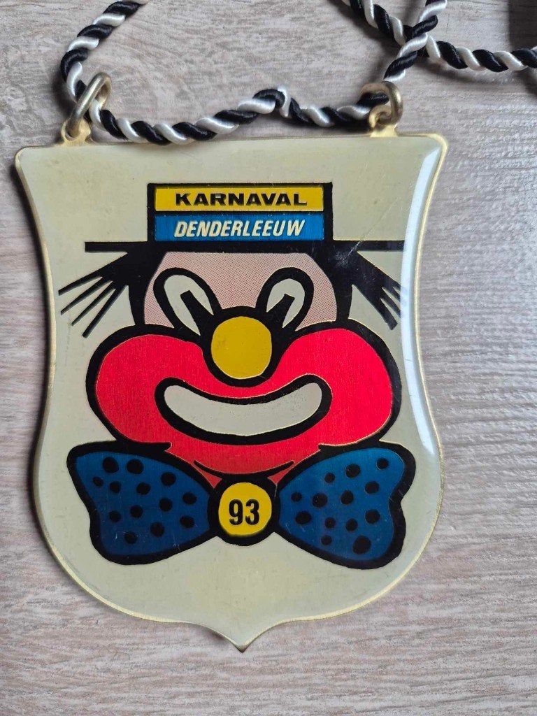 Carnaval medaille Denderleeuw 1993, Ophalen of Verzenden