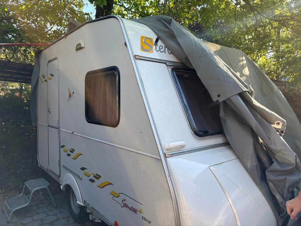Caravan sterckeman starlett te huur. (Incl mover), Caravans en Kamperen, Caravans, Particulier, Luifel, Sterckeman