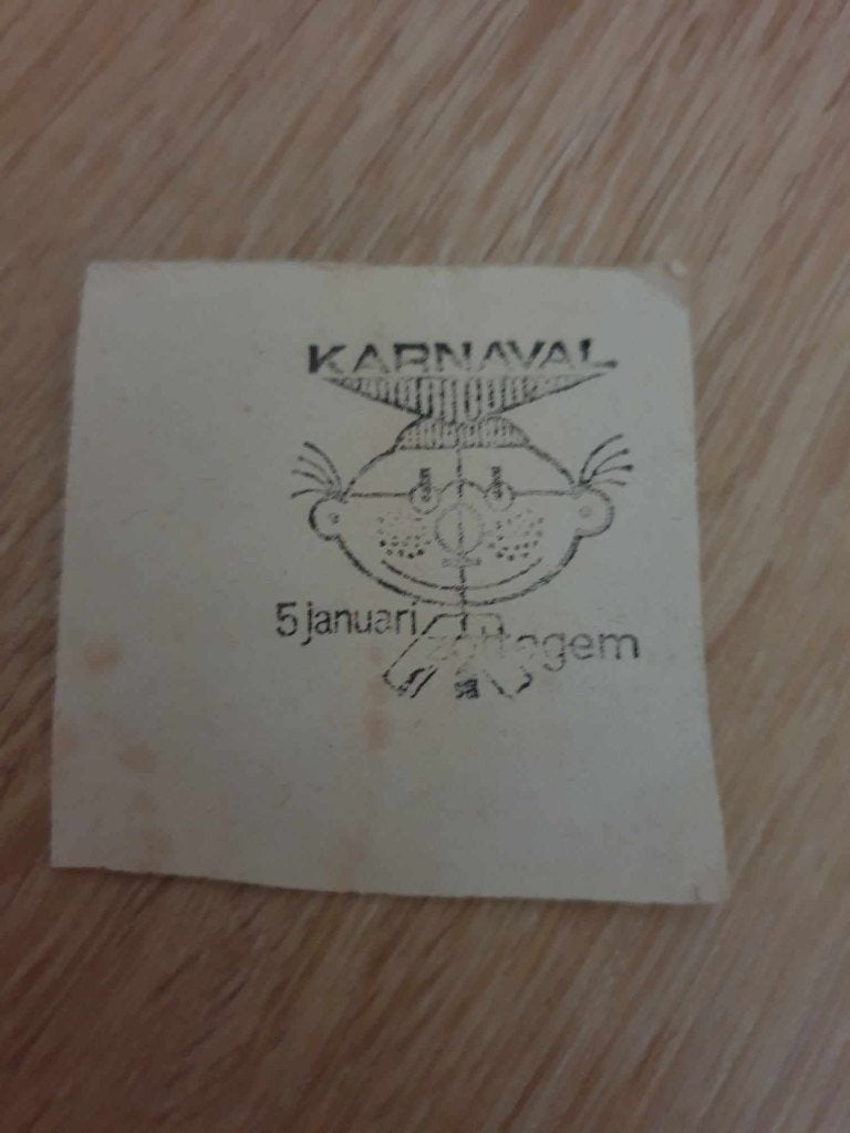 Carnaval Zottegem postafstempeling, Ophalen of Verzenden