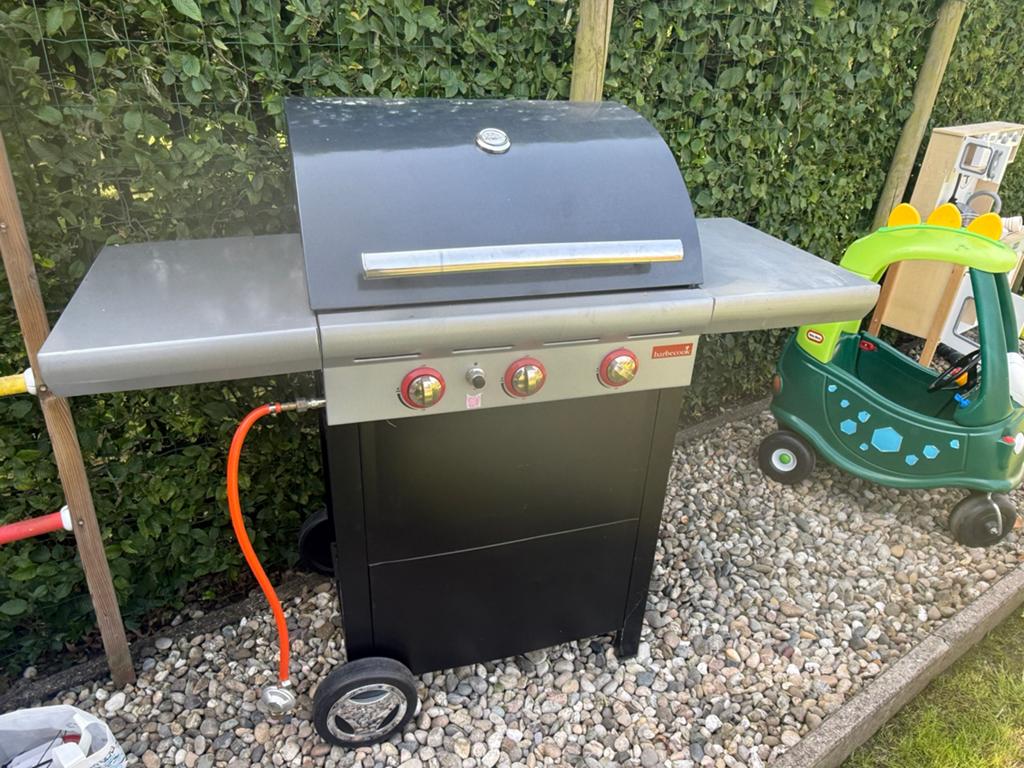 Barbecook gasbarbecue – 3 branders – goede staat, Ophalen, Zo goed als nieuw