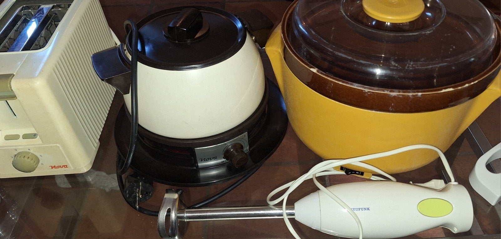 Lot Électroménager Vintage (Mijoteur, Nova, Ne