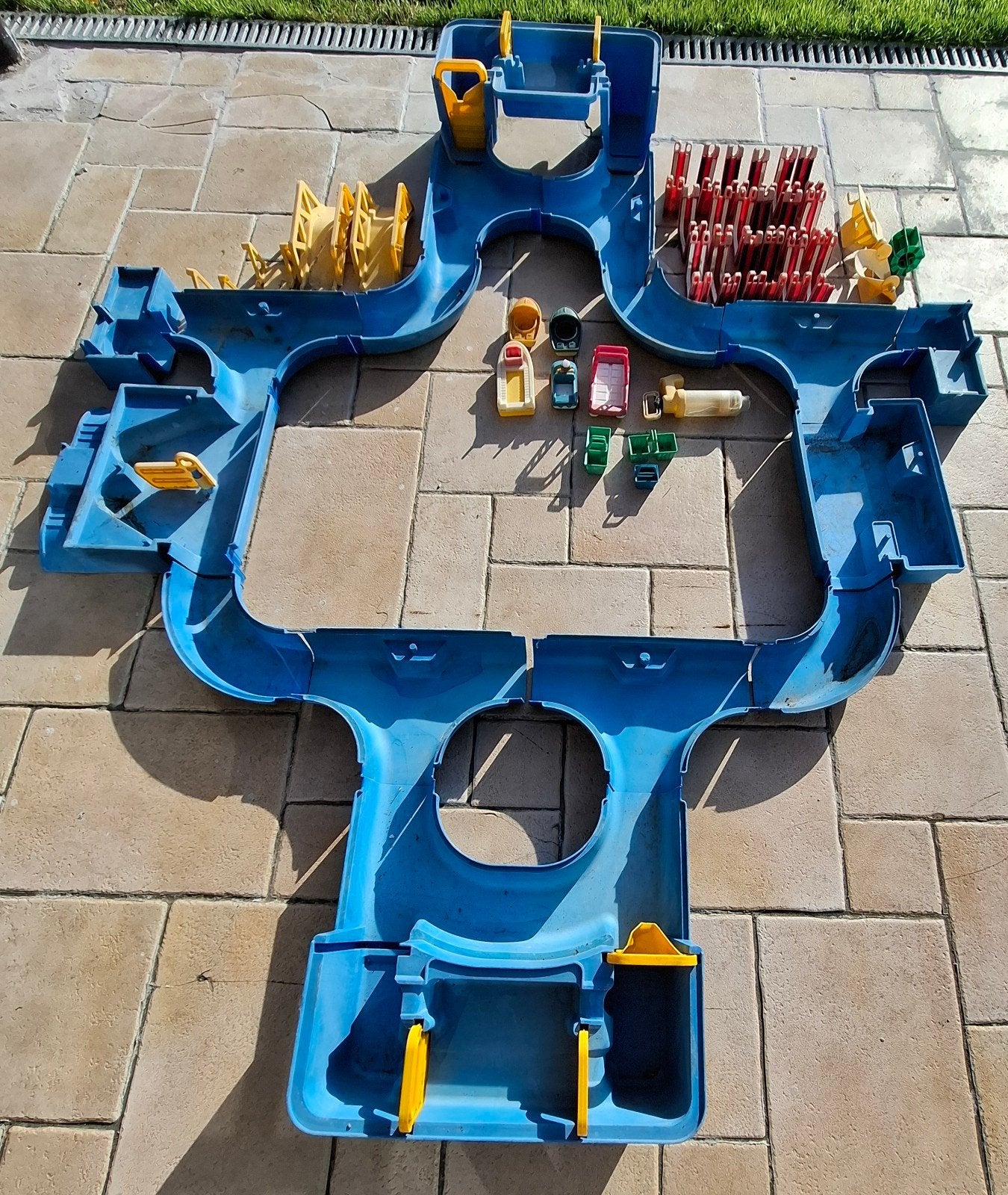 Grote Dubbele Aquaplay Set, Enlèvement, Utilisé