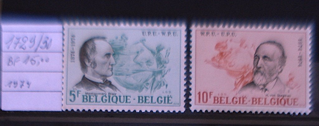 Belgique   1729/30   **/mnh, Neuf, Non oblitéré, Gomme originale, Envoi