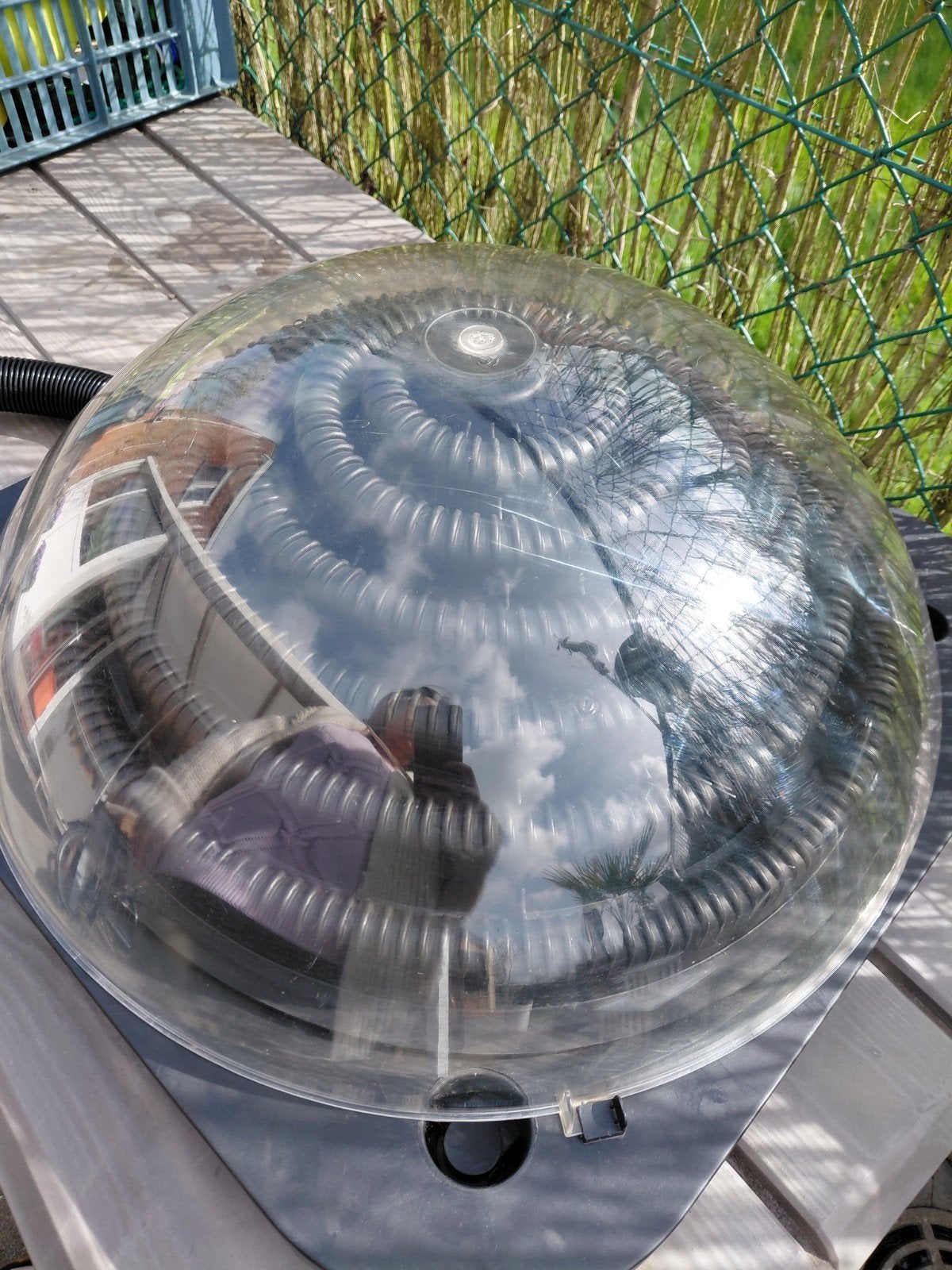 Globe solaire pour piscine, Enlèvement, Comme neuf