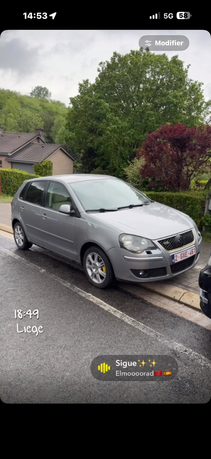 Polo 1.9 tdi 101 cv, Autos, Argent ou Gris, Achat, Beige, 5 portes
