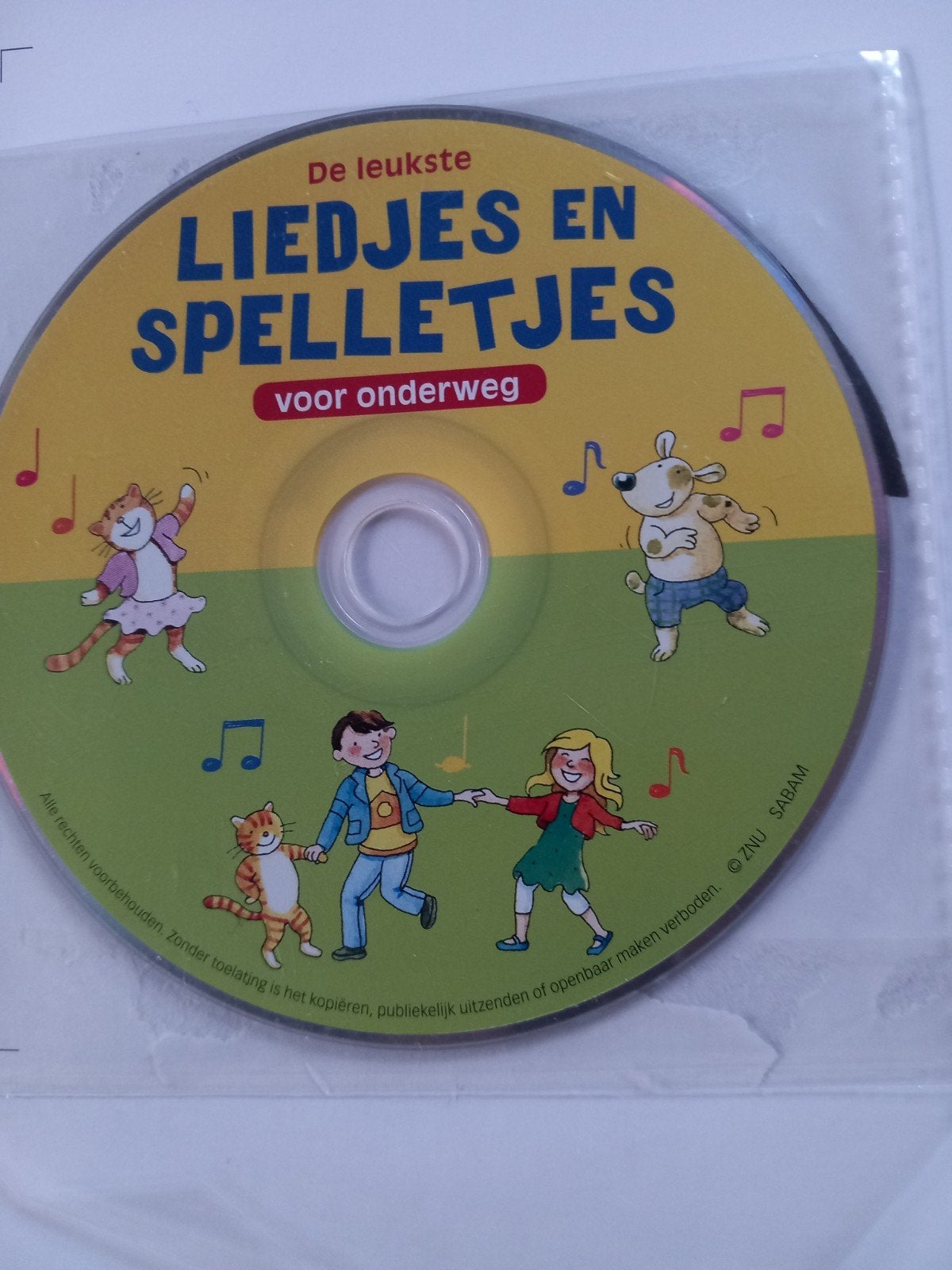liedjes en spelletjes voor onderweg met cd, Ophalen of Verzenden
