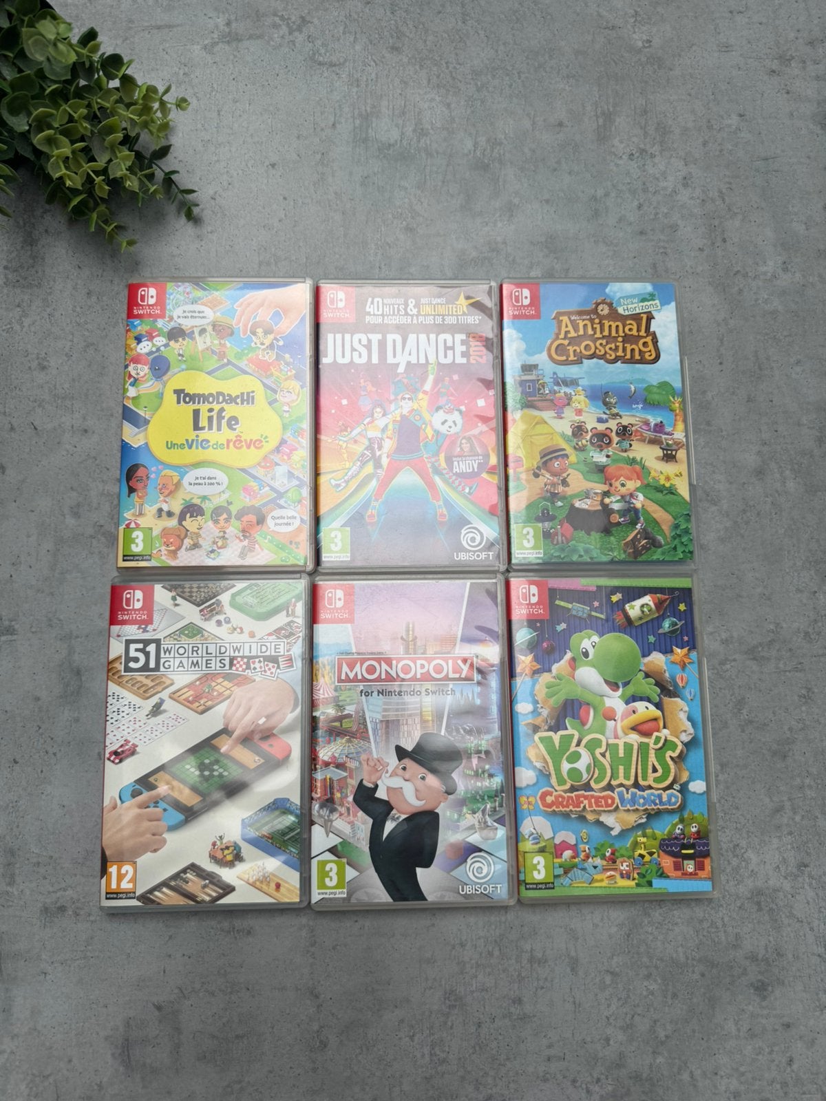 Lot 6 Jeux Nintendo Switch, Enlèvement, Comme neuf