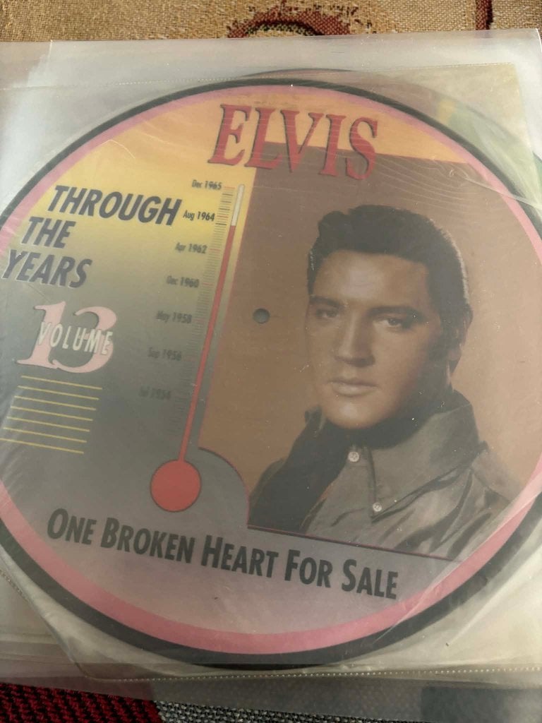 Elvis Picture disc lp, through the years volume 13, 10 euro, Cd's en Dvd's, LP, Ophalen of Verzenden, Zo goed als nieuw, Picture disc