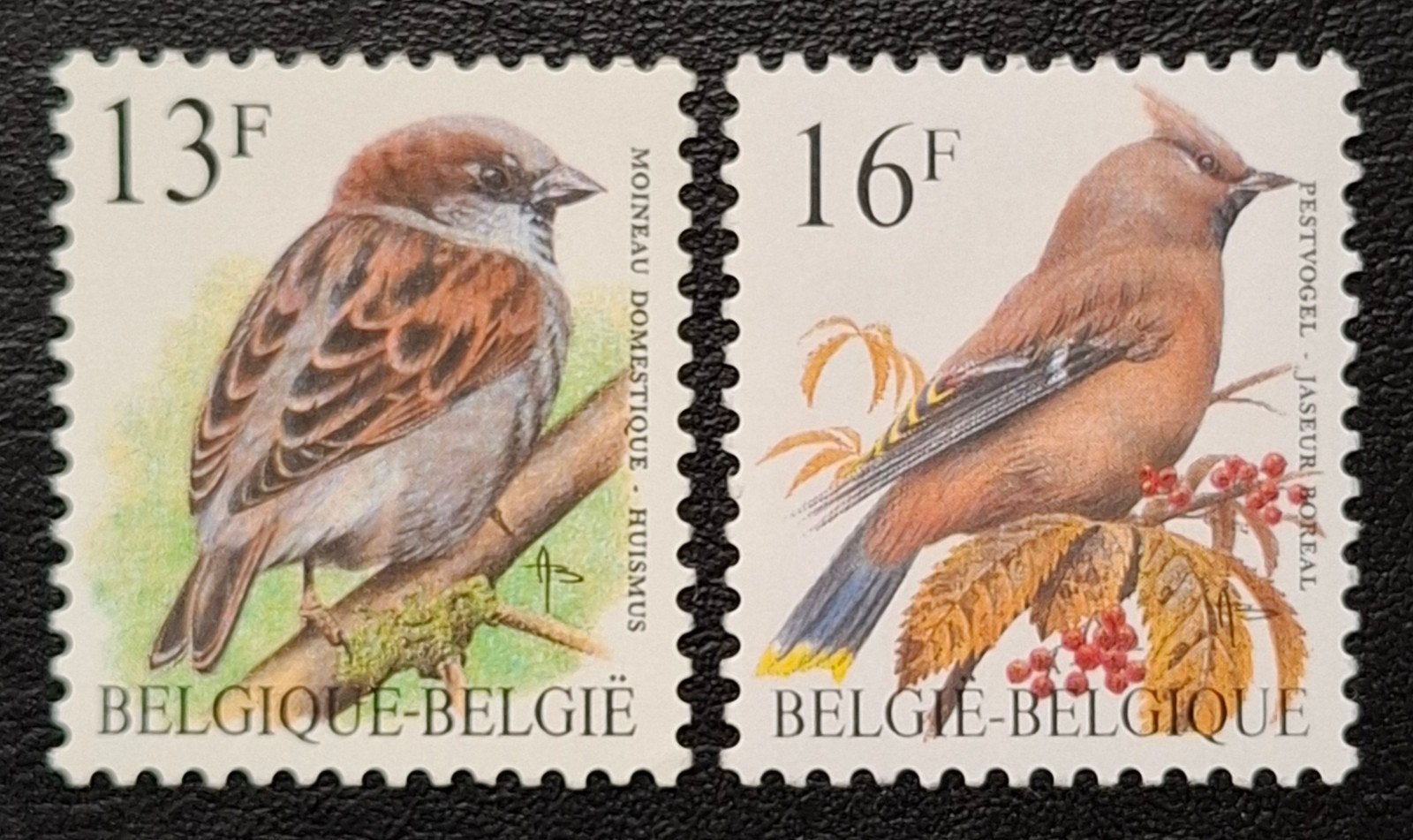 Belgique : COB 2533/34 ** Oiseaux 1994, Sans timbre, Neuf, Enlèvement ou Envoi, Non oblitéré
