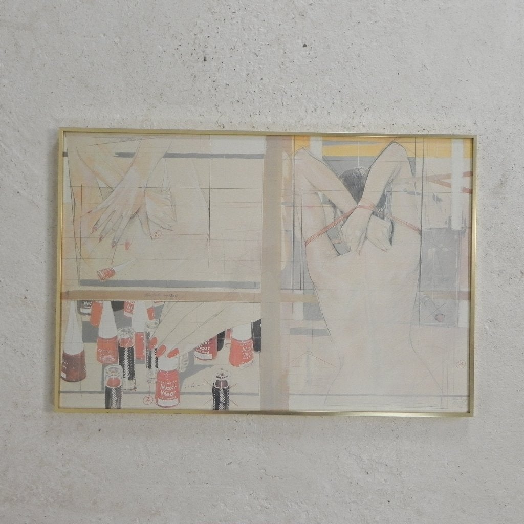 Poster Steven Scheffer Max Factor eind jaren 70, Enlèvement ou Envoi