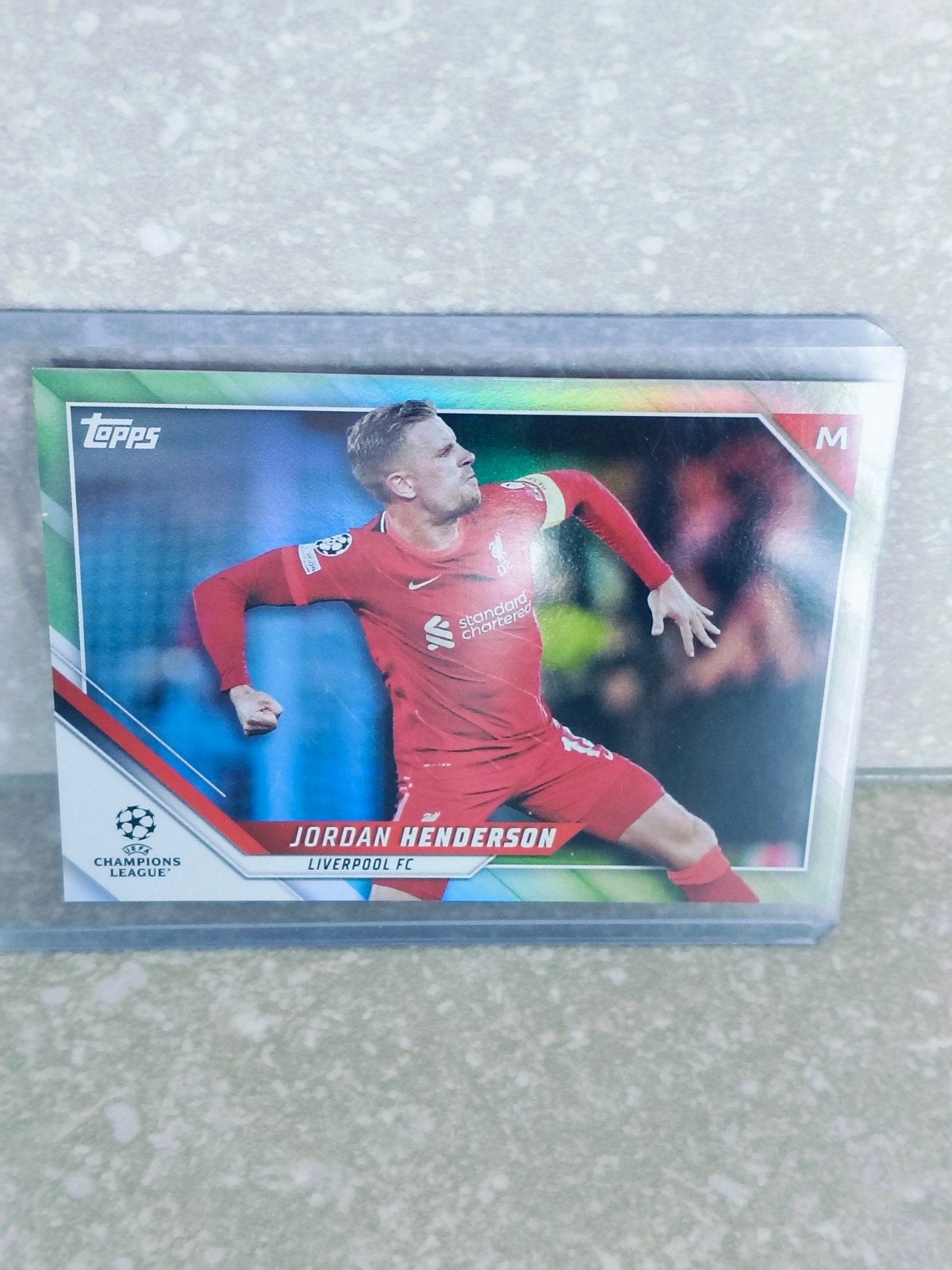 Topps 2021/2022 Jordan Henderson Liverpool genummerd, Ophalen of Verzenden