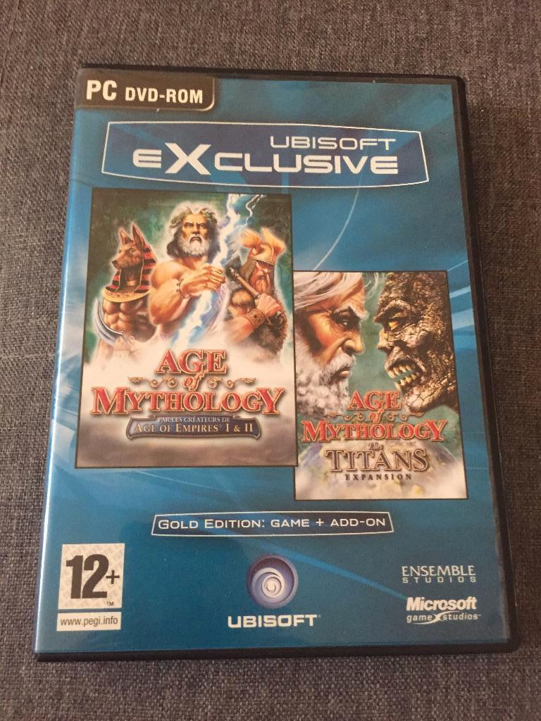 PC Game Age of Mythology 2 games, Games en Spelcomputers, Games | Pc, Ophalen of Verzenden, Zo goed als nieuw, Strategie en Constructie