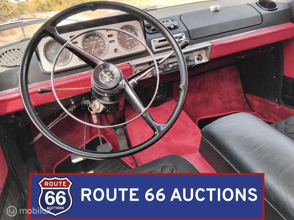 Peugeot 404 Super Luxe | 1967 | Route 66 Auctions, Autos, Achat, Entreprise, Boîte manuelle, Autre carrosserie