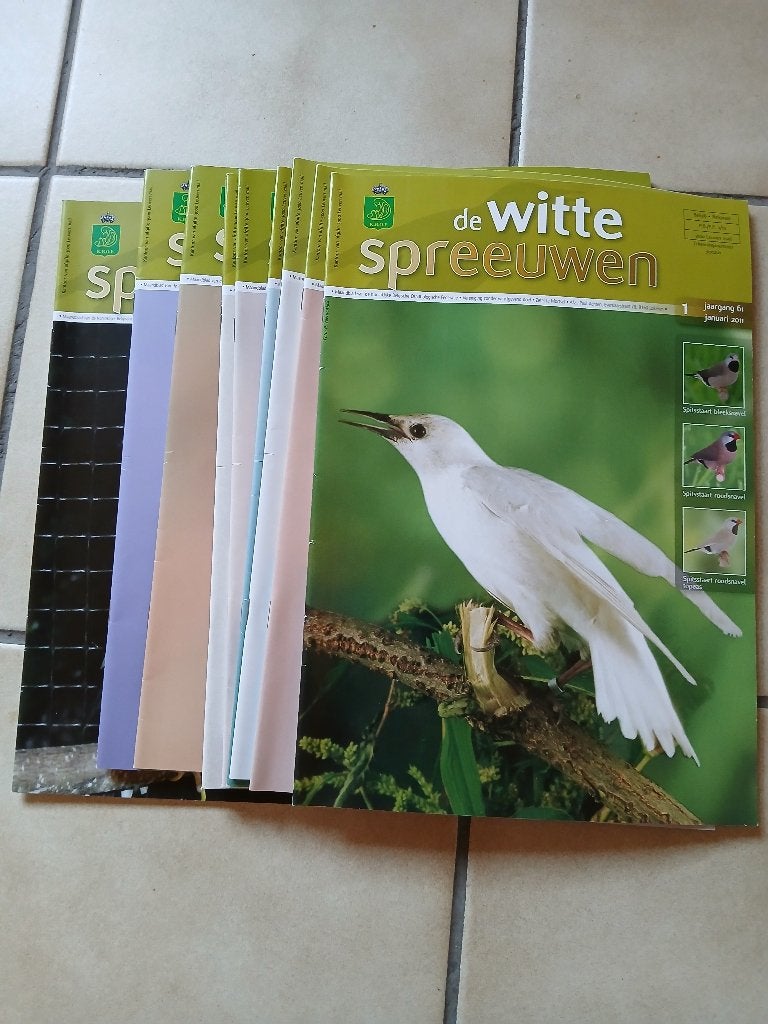 tijdschrift de witte spreeuwen