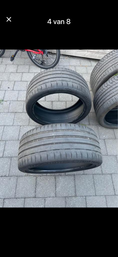 Banden BMW X5, Ophalen, Zo goed als nieuw