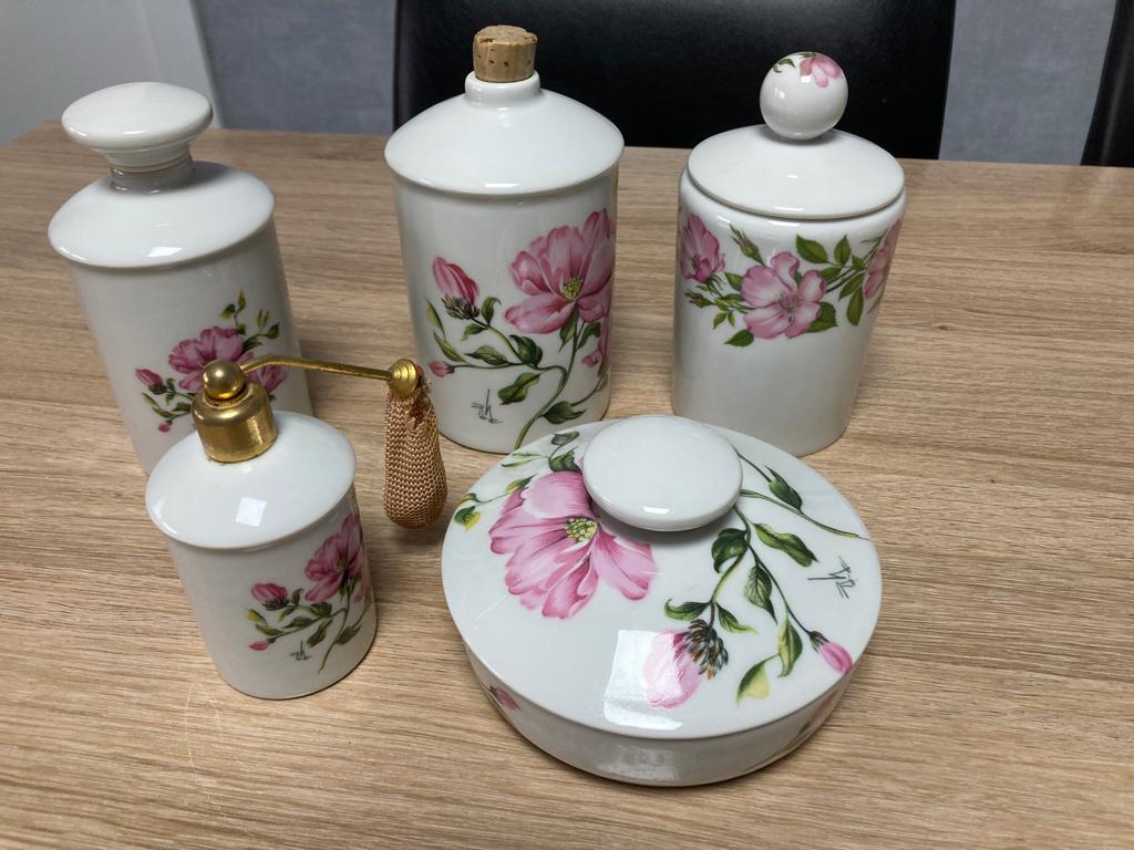 badkamer accessoires limoges porselein, Ophalen of Verzenden