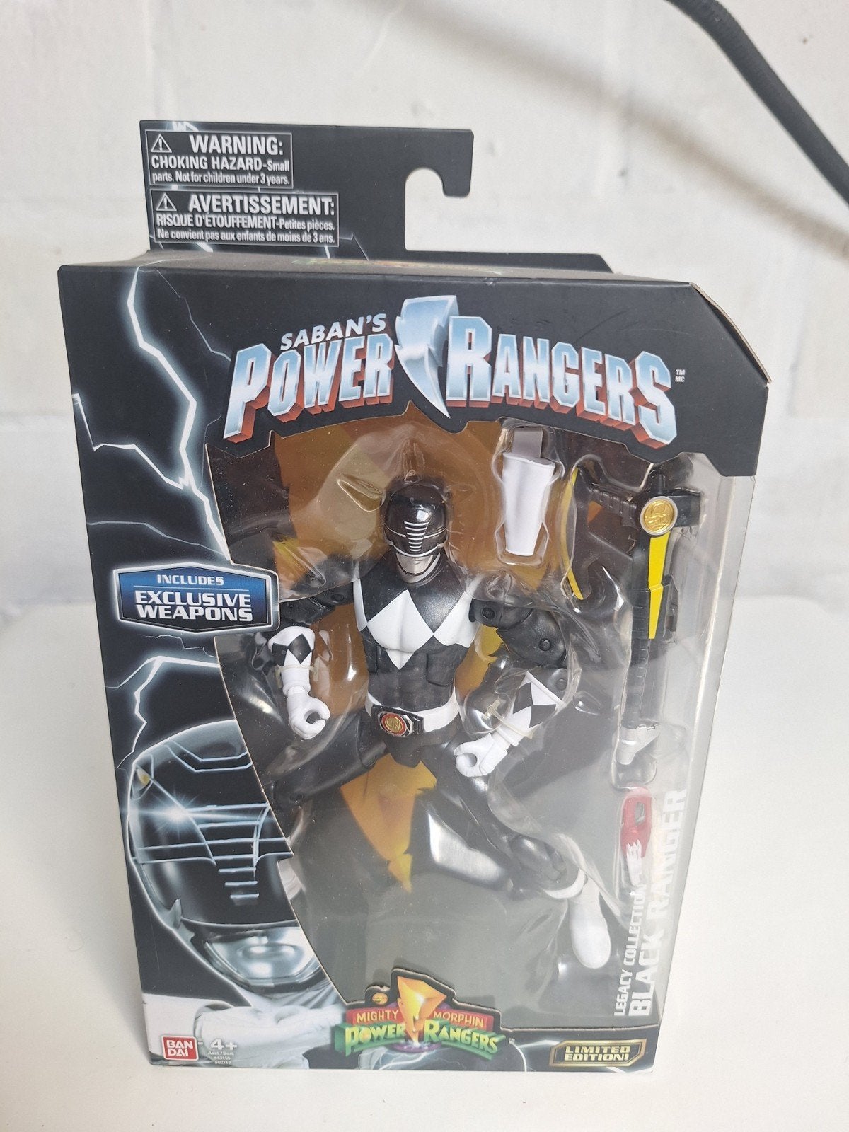 Saban's Power Rangers Legacy Collection - Black Ranger, Enlèvement ou Envoi, Neuf