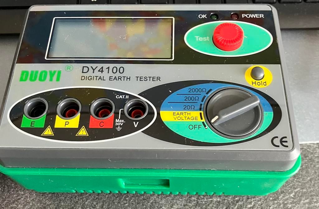 Huur aardingsmeter, Doe-het-zelf en Bouw, Meetapparatuur, Ophalen, Nieuw, Elektriciteit