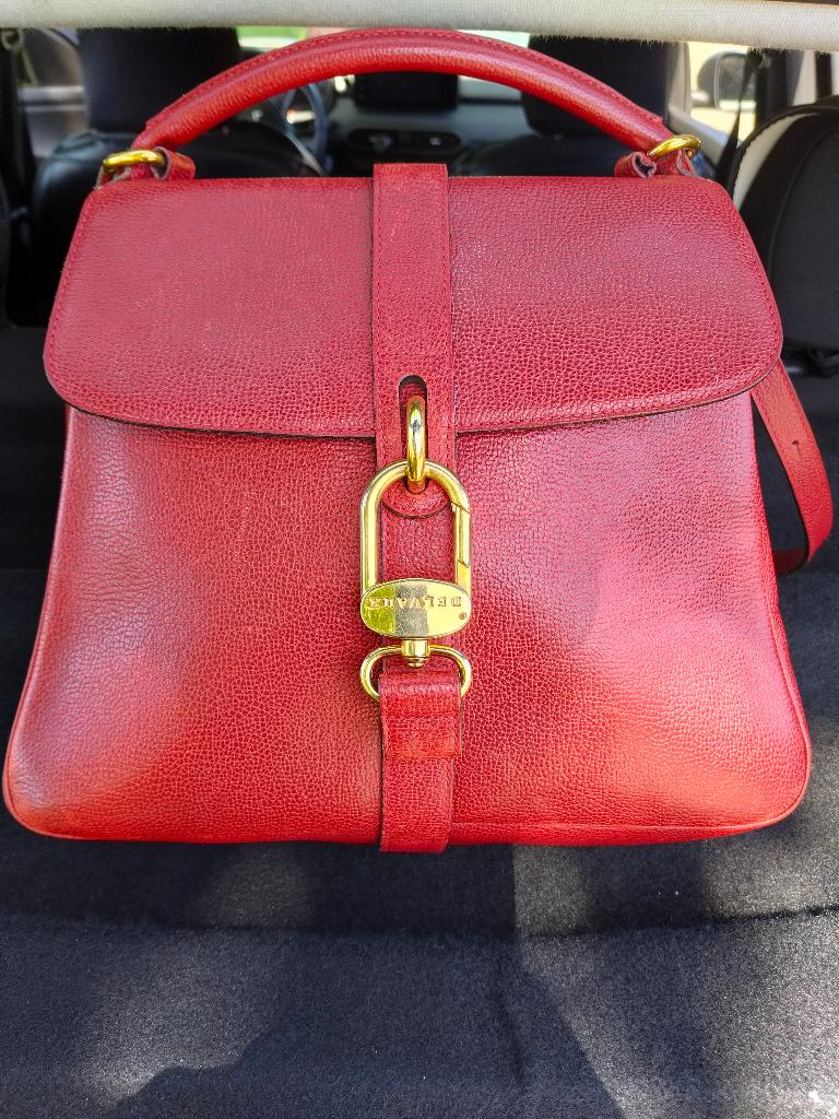 Delvaux, Bijoux, Sacs & Beauté, Sacs | Sacs Femme, Enlèvement ou Envoi, Comme neuf, Rouge, Sac à main