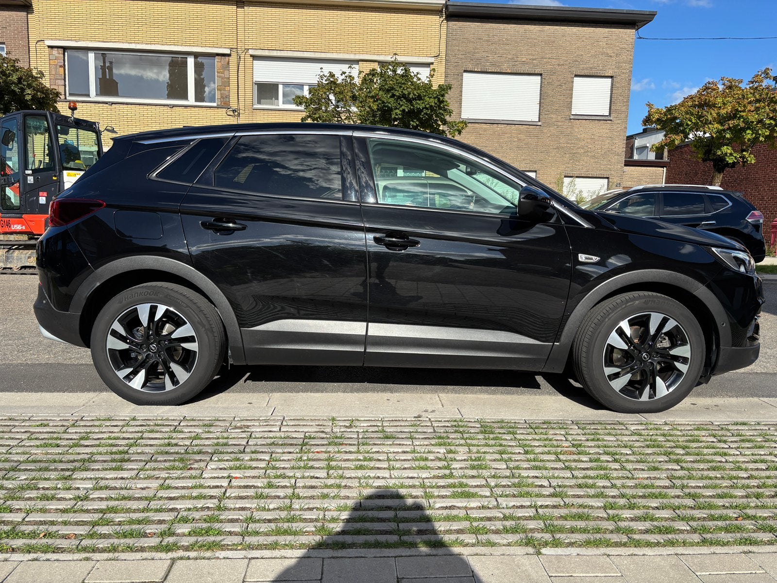 Opel Grandland X en très bon état, Autos, Cuir, Achat, Euro 6, Noir