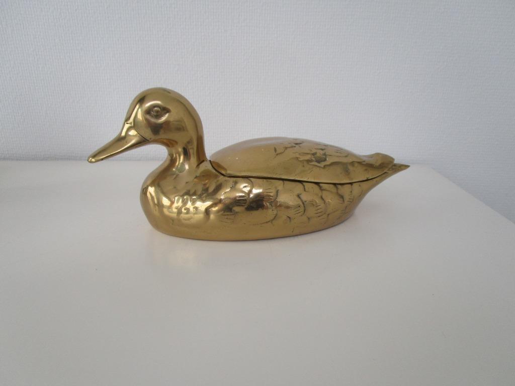 Vintage eend koper, Antiek en Kunst, Antiek | Brons en Koper, Ophalen, Koper