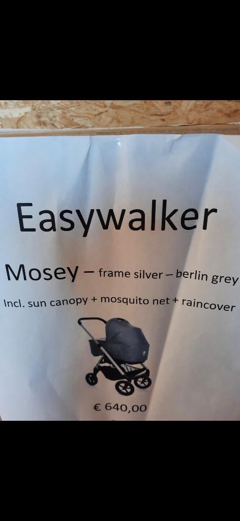 Kinderwagen easywalker mosey., Kinderen en Baby's, Ophalen, Gebruikt, Kinderwagen, Overige merken
