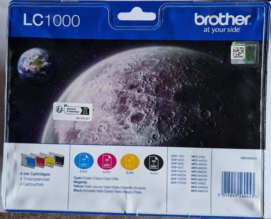 inktpatronen Brother LC1000, Ophalen of Verzenden, Nieuw, Cartridge, Huismerk