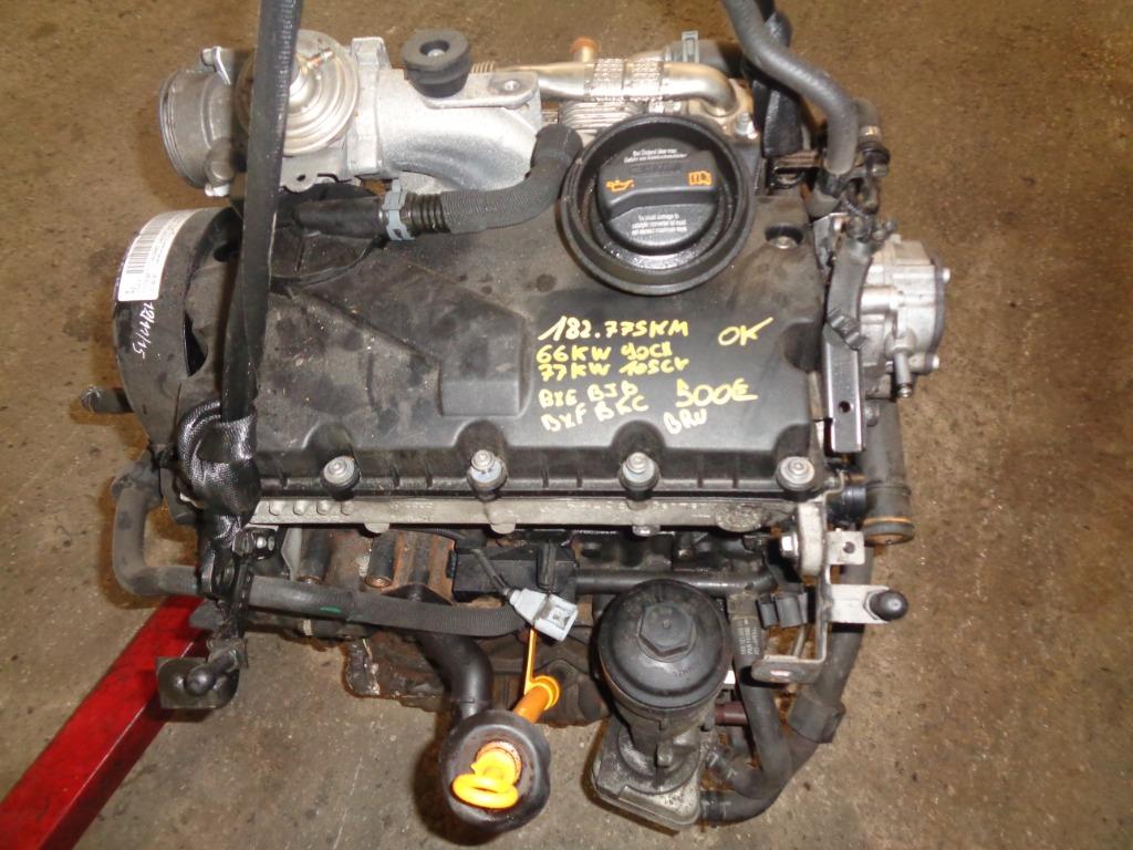 A vendre moteur BXE BXC BXF BJB BRU 66-77KW 90-105CV, Autos : Pièces & Accessoires, Enlèvement, Utilisé, Volkswagen