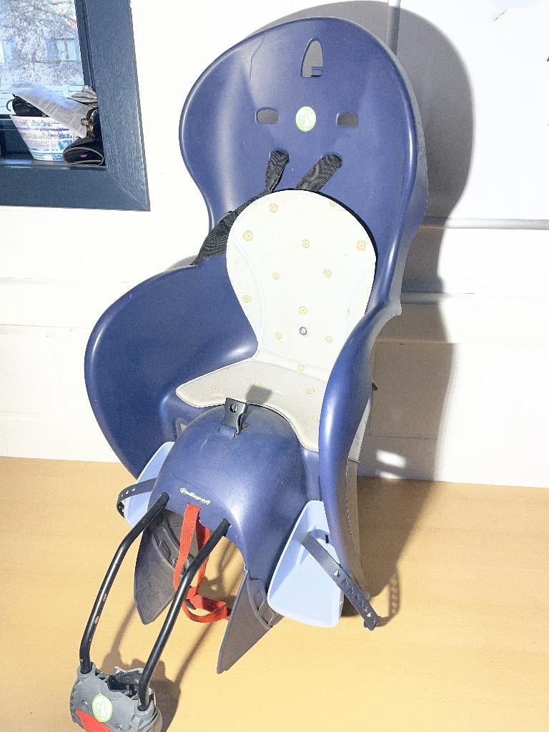 Fietsstoeltje achter, Enlèvement ou Envoi, Repose-pieds, 9 à 36 kg, Utilisé