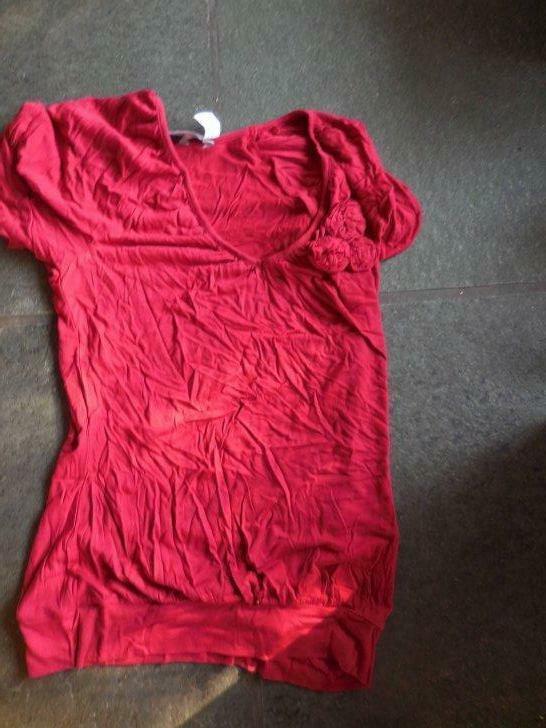 t-shirt rood extra small dames, Ophalen of Verzenden, Korte mouw, Maat 34 (XS) of kleiner, Gedragen