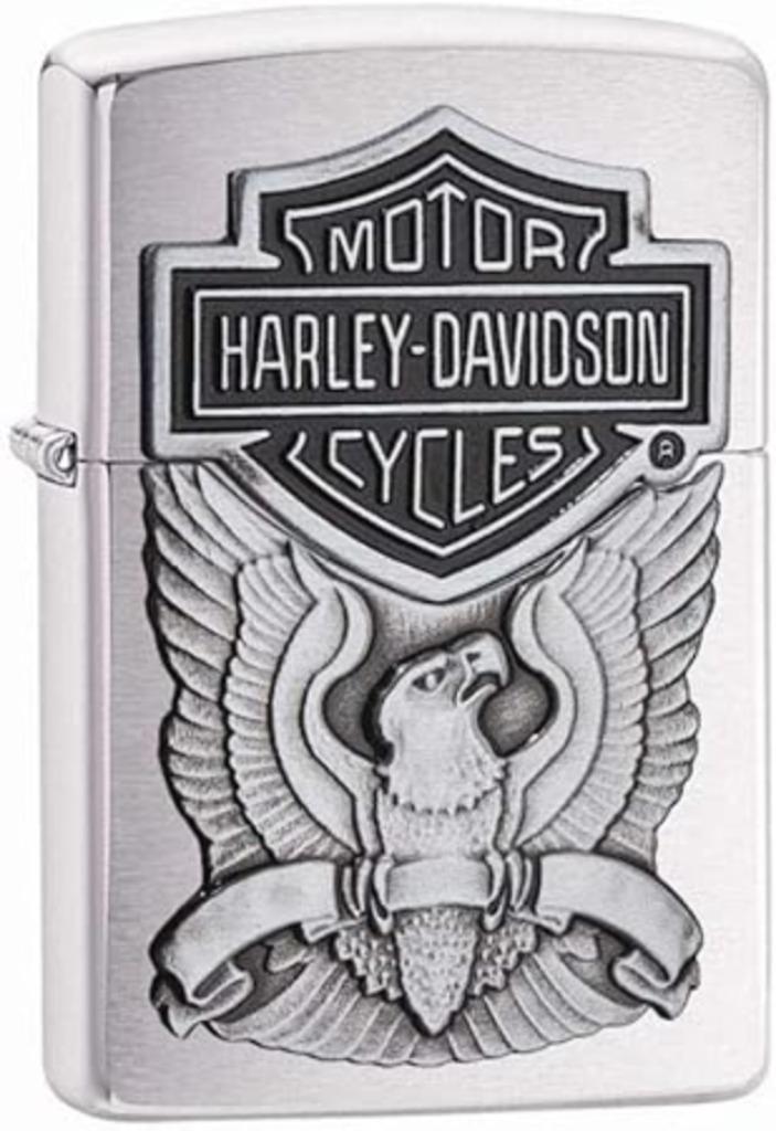 Zippo Aansteker Harley Davidson SNELLE GRATIS LEVERING, Verzamelen, Verzenden, Nieuw, Aansteker
