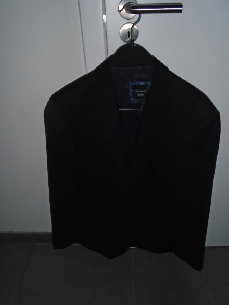 Donkerblauwe blazer kostuumvest DANSAERT maat 54 (X)L, Ophalen, Maat 52/54 (L)