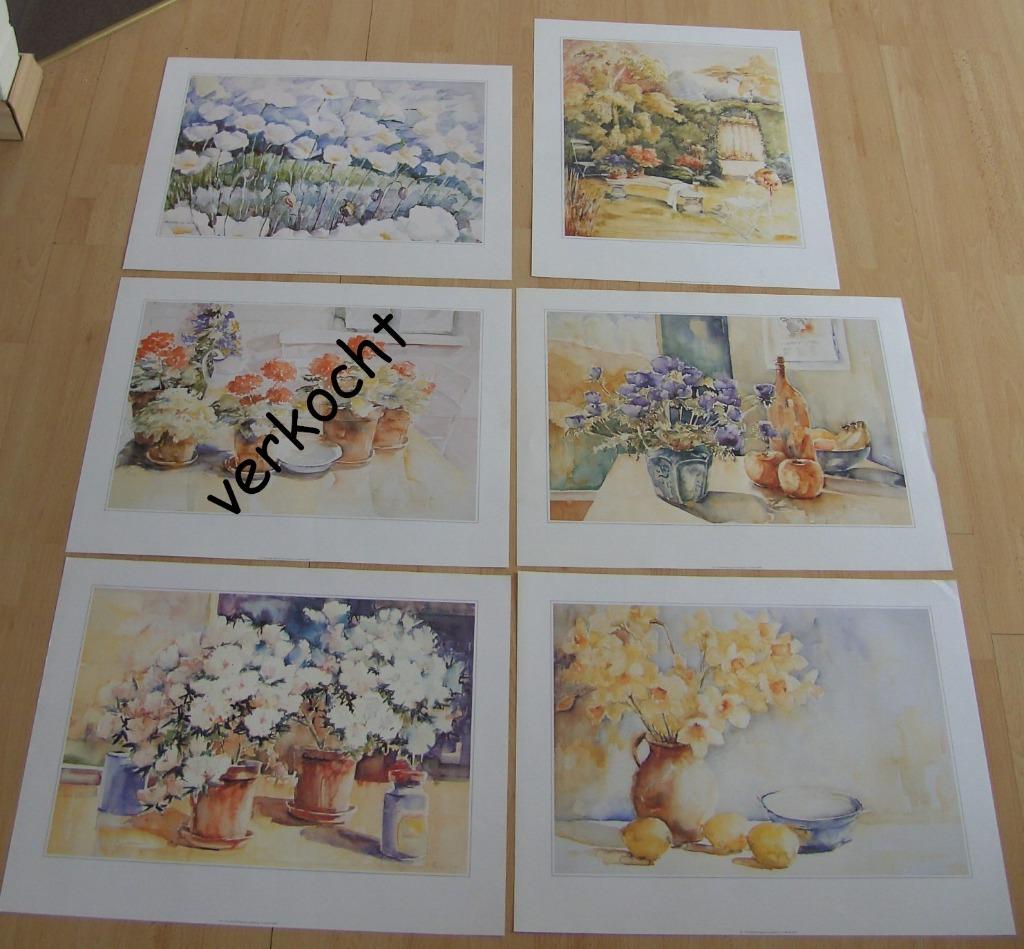 POSTER 50X40 CM FLORA BLOEMEN DIVERSEN Coll 2, 10 stuks NIEU, Huis en Inrichting, Ophalen of Verzenden, Nieuw, Minder dan 50 cm