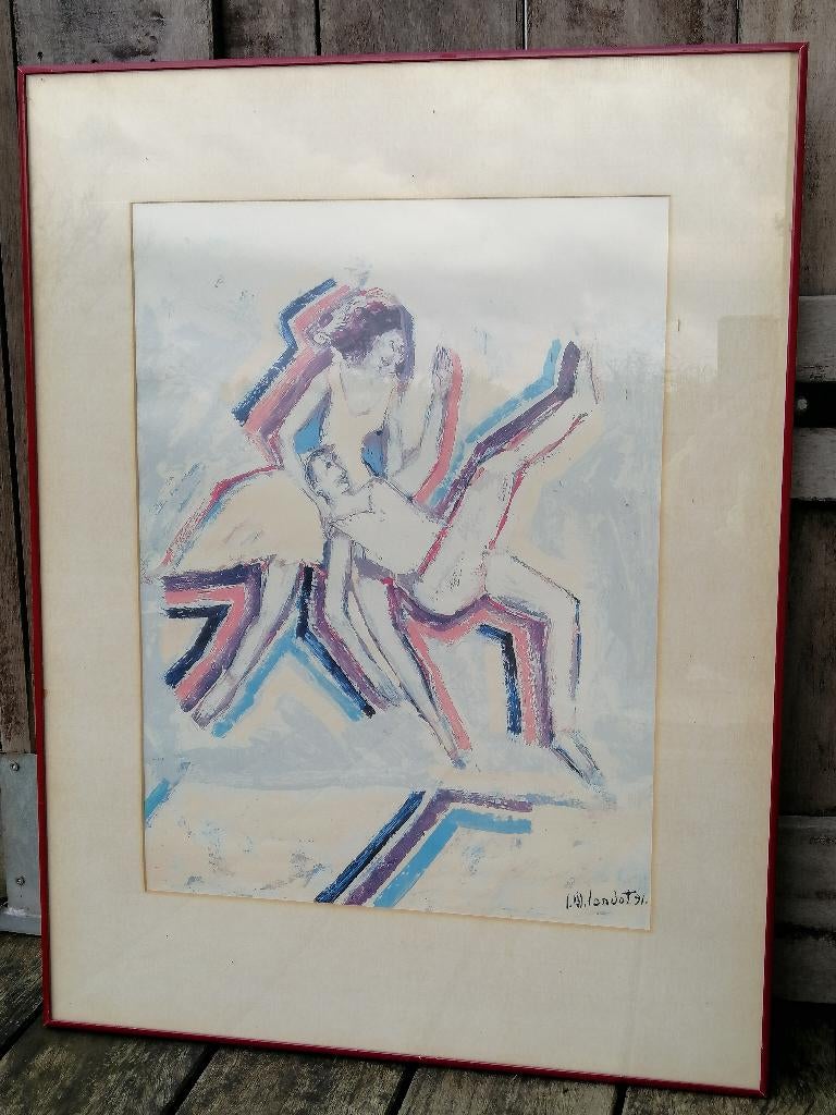 Tableau - Reproduction sous verre, Enlèvement ou Envoi