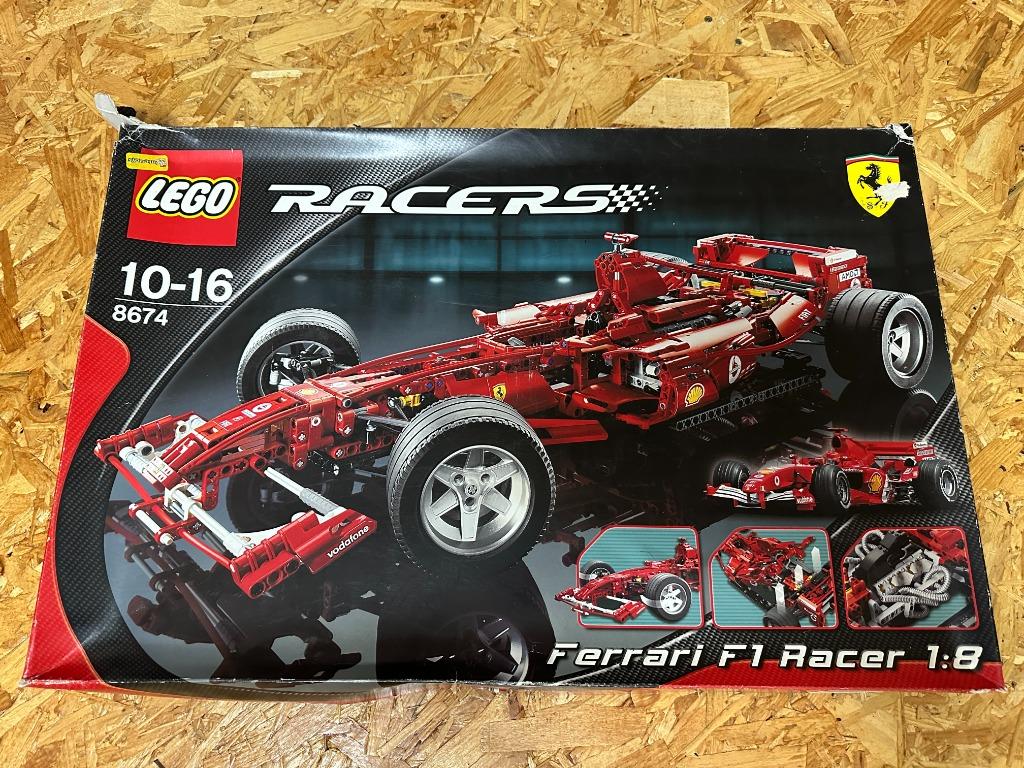 lego 8674 Ferrari F1 2006, Kinderen en Baby's, Ophalen of Verzenden, Zo goed als nieuw, Complete set, Lego