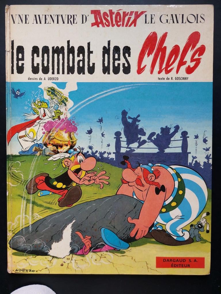 ASTERIX le combat des chefs EO 1965 correct, Livres, Enlèvement ou Envoi
