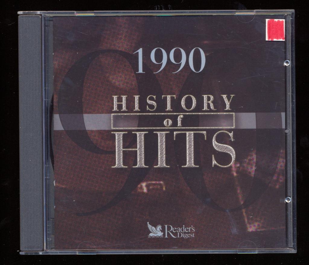 Cd History of hits 1990 - origineel, Cd's en Dvd's, Ophalen of Verzenden, Zo goed als nieuw