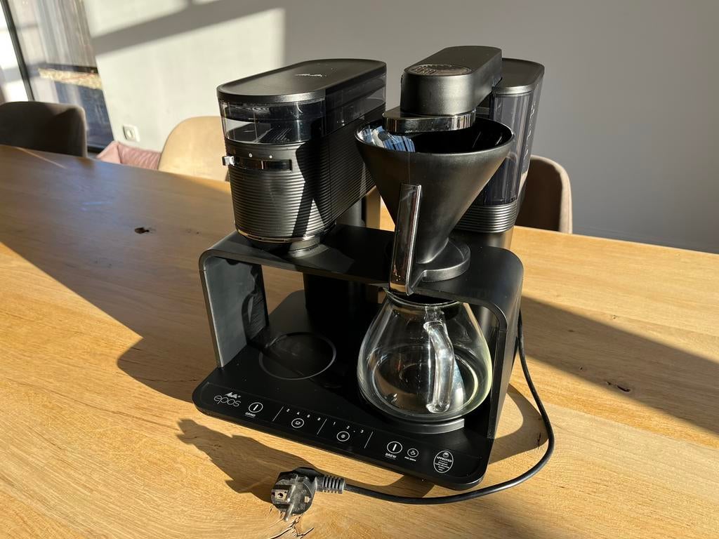 Melitta Epos, Elektronische apparatuur, Koffiezetapparaten, Koffiemachine, Ophalen of Verzenden, Zo goed als nieuw, 4 tot 10 kopjes