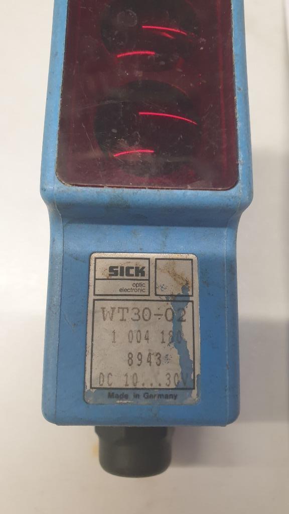 jw1309: fotocel sick : WT30-02: fotocel op reflectie  detect, Ophalen of Verzenden, Gebruikt