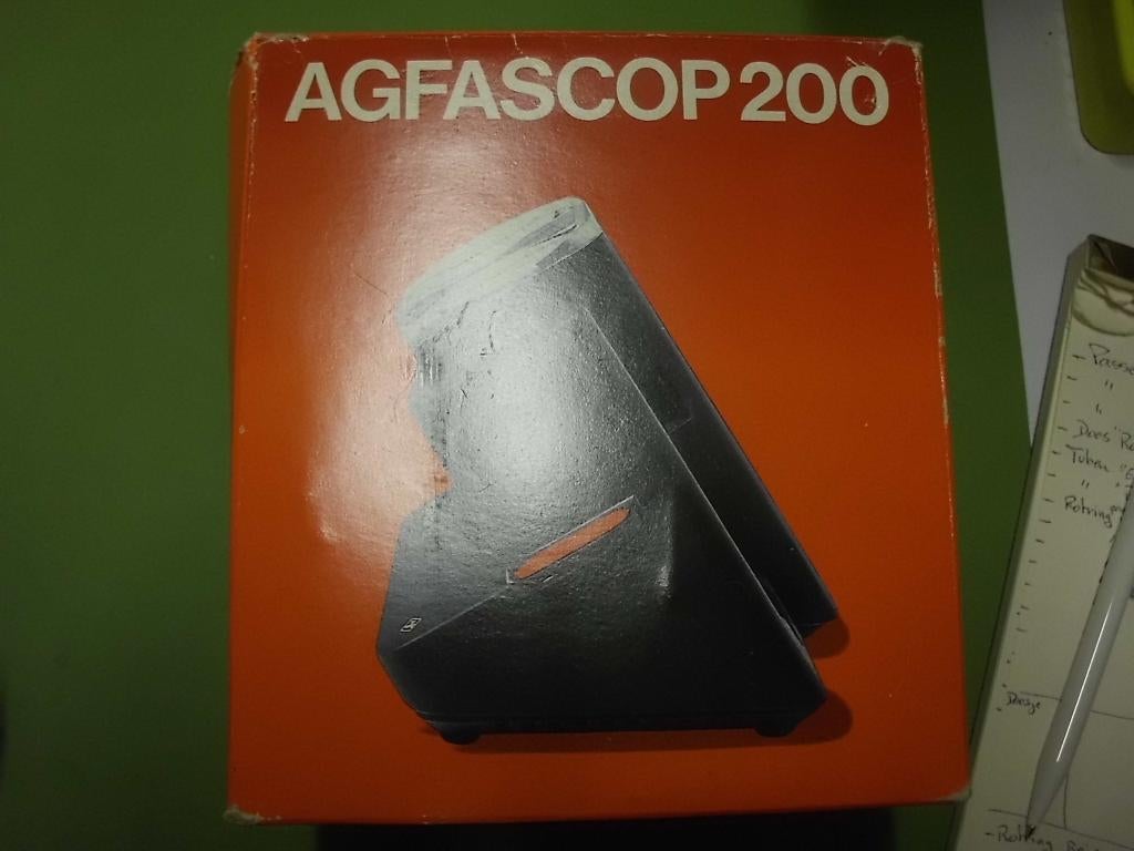 Diascherm AGFASCOP 200-Typ.6741-dias 5 x 5cm, Ophalen, Zo goed als nieuw, Overige typen