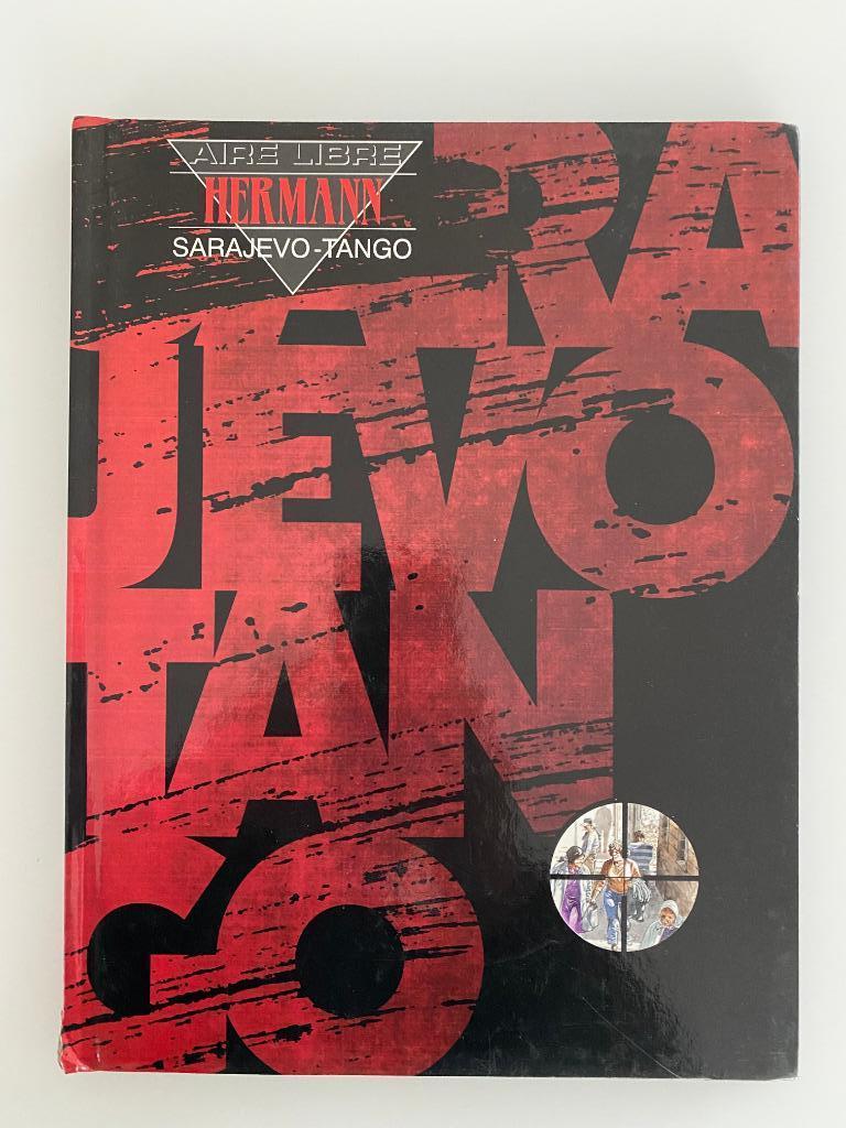 Hermann Sarajevo-Tango EO 1995, Boeken, Stripverhalen, Gelezen, Eén stripboek, Hermann, Ophalen of Verzenden