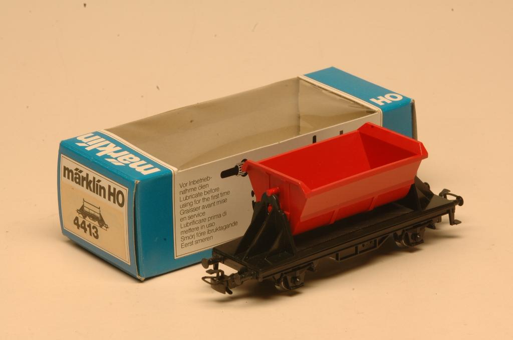 Camion à benne basculante Märklin 4413, Enlèvement ou Envoi, Courant alternatif, Wagon, Comme neuf