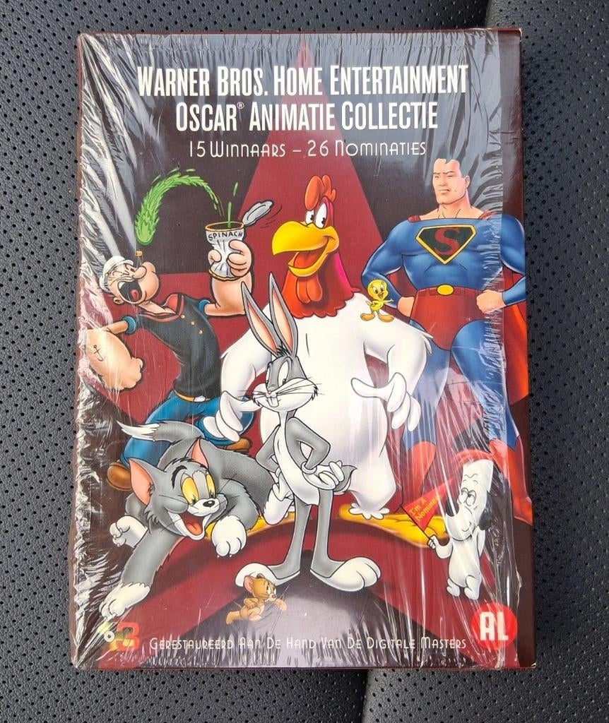 Dvd-box warner bros. Home entertainment oscar animatie coll., Cd's en Dvd's, Tekenfilm, Boxset, Ophalen of Verzenden, Zo goed als nieuw