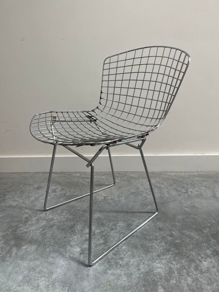 Harry Bertoia wire side chair - De Coene, Ophalen, Gebruikt, Overige kleuren, Design