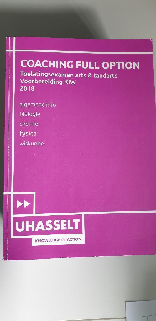 Toelatingexam arts en tandartsen, Ophalen of Verzenden, Zo goed als nieuw, Hoger Onderwijs