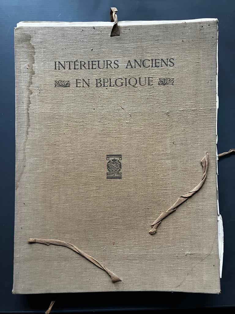 SLUYTERMAN K. :‎ ‎Intérieurs anciens en Belgique.‎, Enlèvement