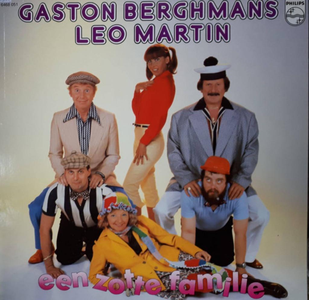LP Gaston Berghmans & Leo Martin – Een Zotte Familie - 1980, Ophalen of Verzenden, Gebruikt, 12 inch
