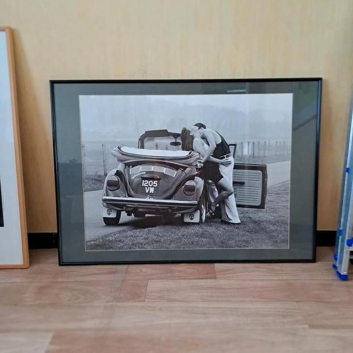 Kaders met foto 70 op 1meter, Ophalen